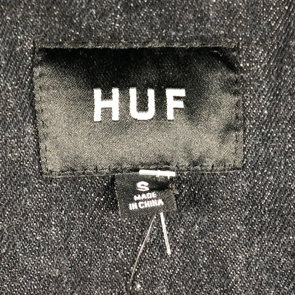 HUF Issue Denim Jacket Black HUF Worldwide 2002 - Picture 5 of 6